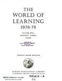 The World of learning 1978-79