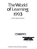 The World of learning 1993