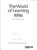 The world of learning 1996