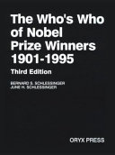 The who's who of Nobel Prize winners, 1901-1995