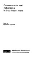Governments and Rebellions in Southeast Asia