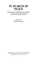In search of peace confidence building and conflict reduction in the Pacific