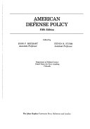 American defense policy