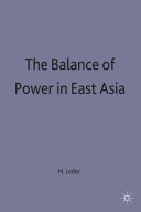 The Balance of power in East Asia
