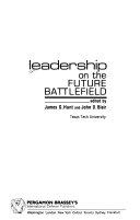 Leadership on the future battlefield