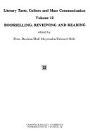 Bookselling, reviewing, and reading