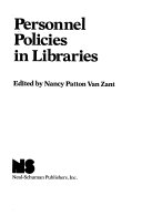 Personnel policies in libraries