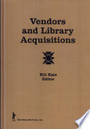 Vendors and library acquisitions