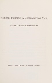 Regional planning a comprehensive view