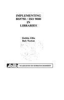 Implementing BS5750/ISO 9000 in libraries