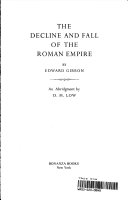 The decline and fall of the Roman Empire