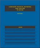 Corporate financial reporting and analysis text and cases