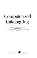 COMPUTERIZED CATALOGUING