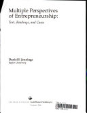 Multiple perspectives of entrepreneurship text, readings, and cases