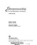 Entrepreneurship a contemporary approach
