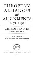 European alliances and alignments, 1871-1890