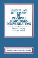 Macmillan dictionary of personal computing and communications
