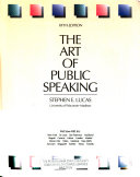 The art of public speaking