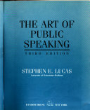 THE ART OF PUBLIC SPEAKING