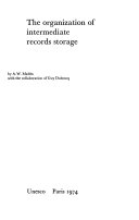 The organization of intermediate records storage