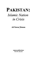 Pakistan Islamic nation in crisis