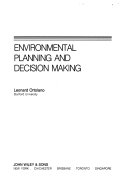 Environmental planning and decision making