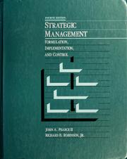 STRATEGIC MANAGEMENT FORMULATION,IMPLEMENTATION, AND CONTROL