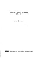 Thailand's Foreign Relations, 1964-80
