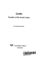 Lenin Founder of the Soviet Union