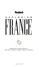 Fodor's exploring France