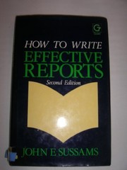 How to write effective reports