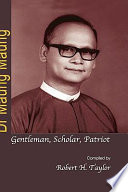 Dr. Maung Maung gentleman, scholar, patriot