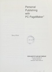 Personal publishing with PC PageMaker