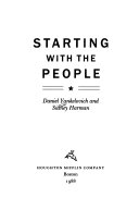 Starting with the people