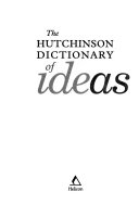 The Hutchinson dictionary of ideas