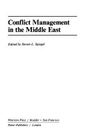 Conflict management in the middle east