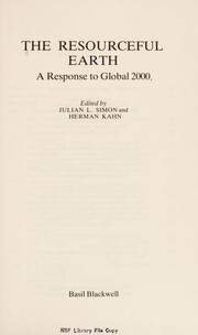 The resourceful earth a response to global 2000