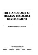 The Handbook of human resource development
