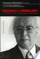 Gagaku and serialism a portrait of Matsudaira Yoritsune