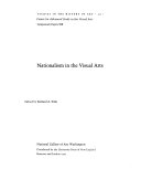 Nationalism in the visual arts proceeding of the ... held 16-17 October 1987