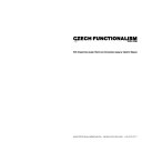 Czech functionalism 1918-1938