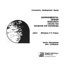 Environment design research symposia and workshops