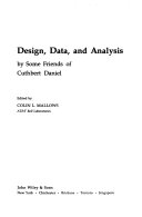 Design, data, and analysis