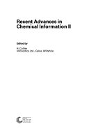 Recent advances in chemical information II