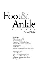 Foot & ankle manual