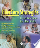 Eldercare strategies expert care plans for older adults
