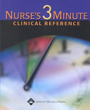 Nurse's 3-minute clinical reference