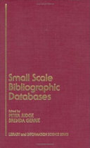 Small scale bibliographic databases