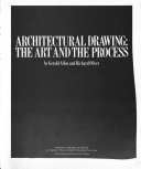 ARCHITECTURAL DRAWING : THE ART AND THE PROCESS
