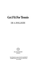 GET FIT FOR TENNIS